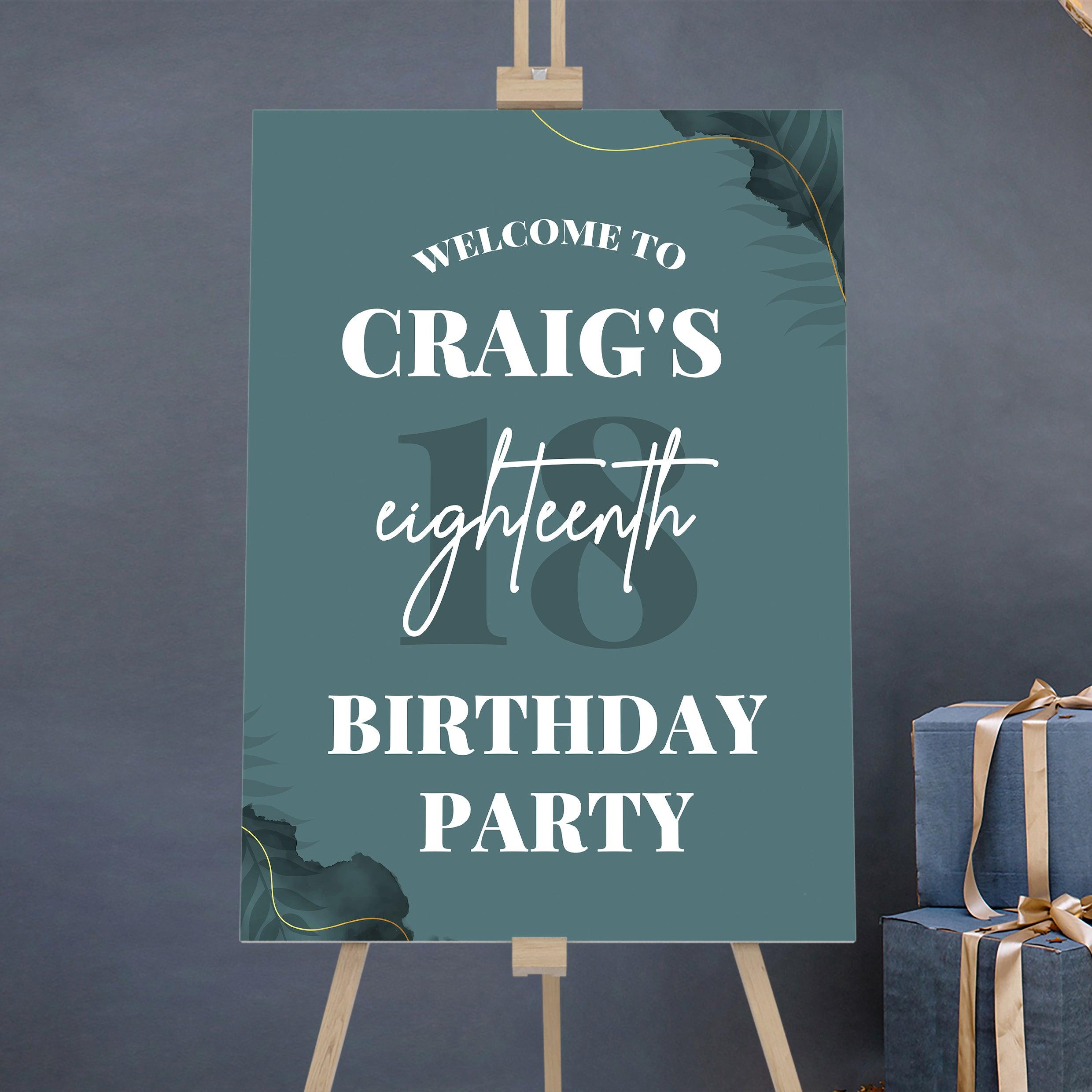 Birthday Party Signs Smart Party Shop