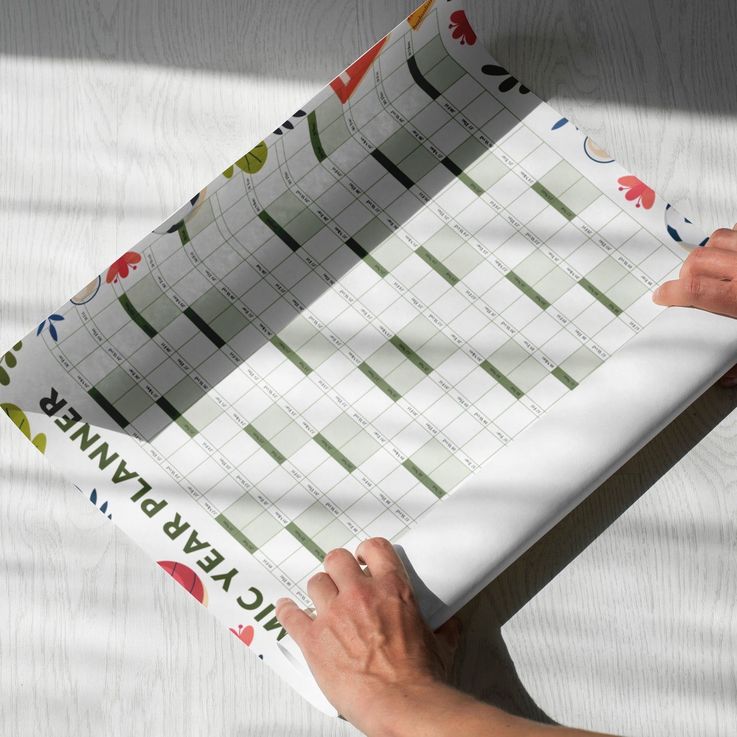 Academic Wall Planner 2025-2026