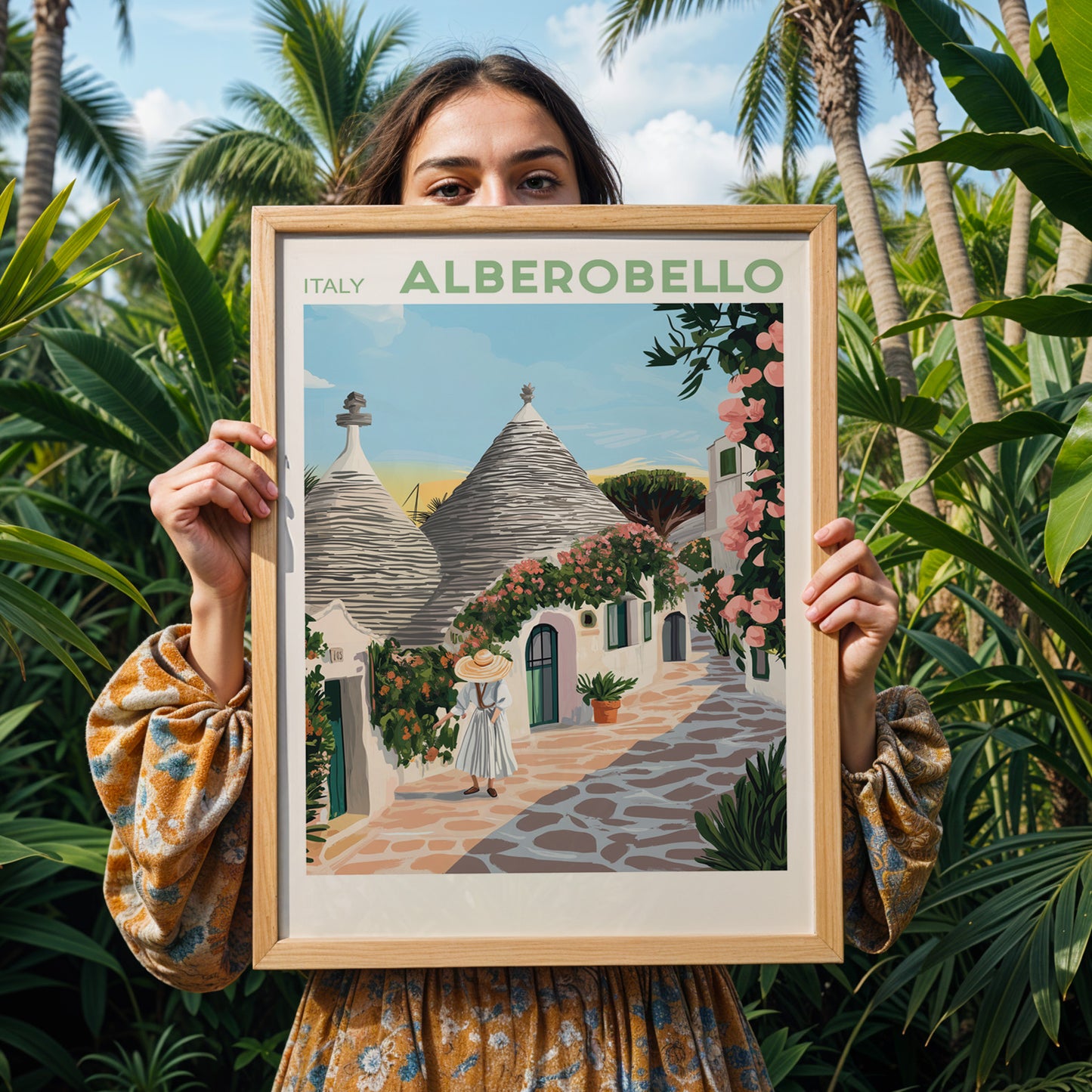 Alberobello, Italy Poster