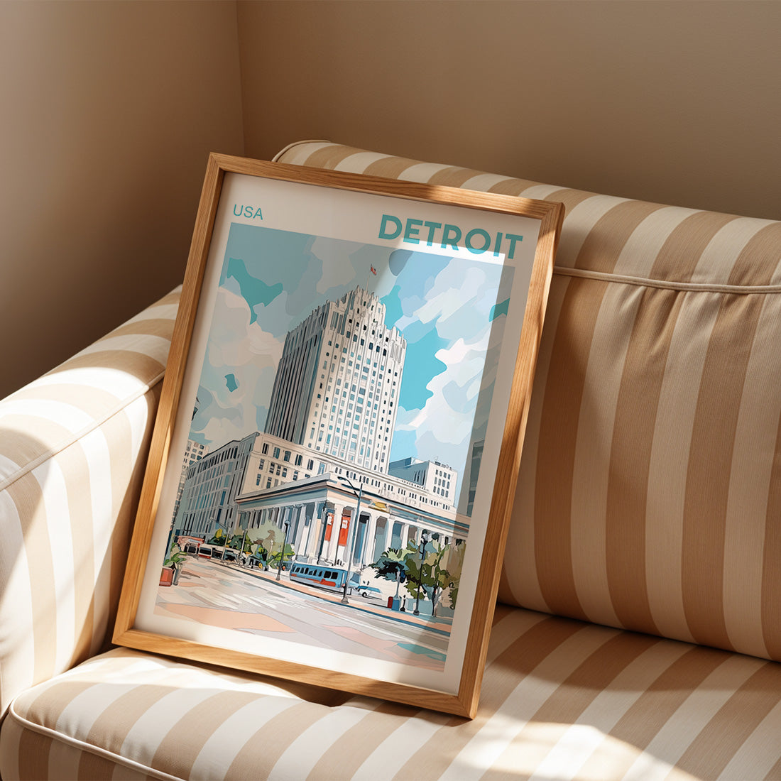 Detroit, Michigan Poster