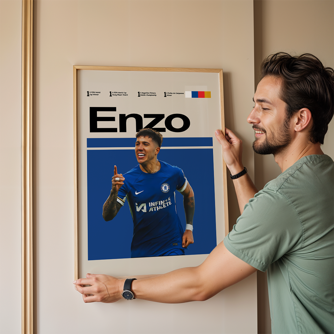 Chelsea - Enzo Fernández Poster