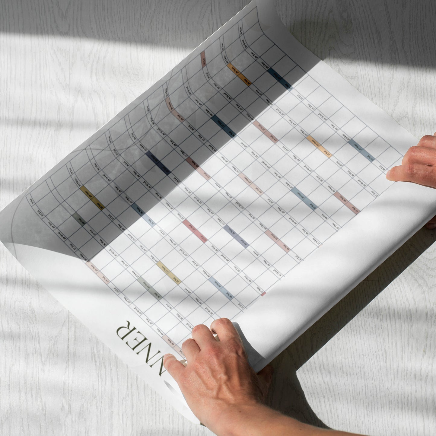 2026 Large Yearly Wall Planner, A1