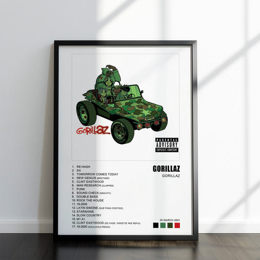 Gorillaz Album Poster