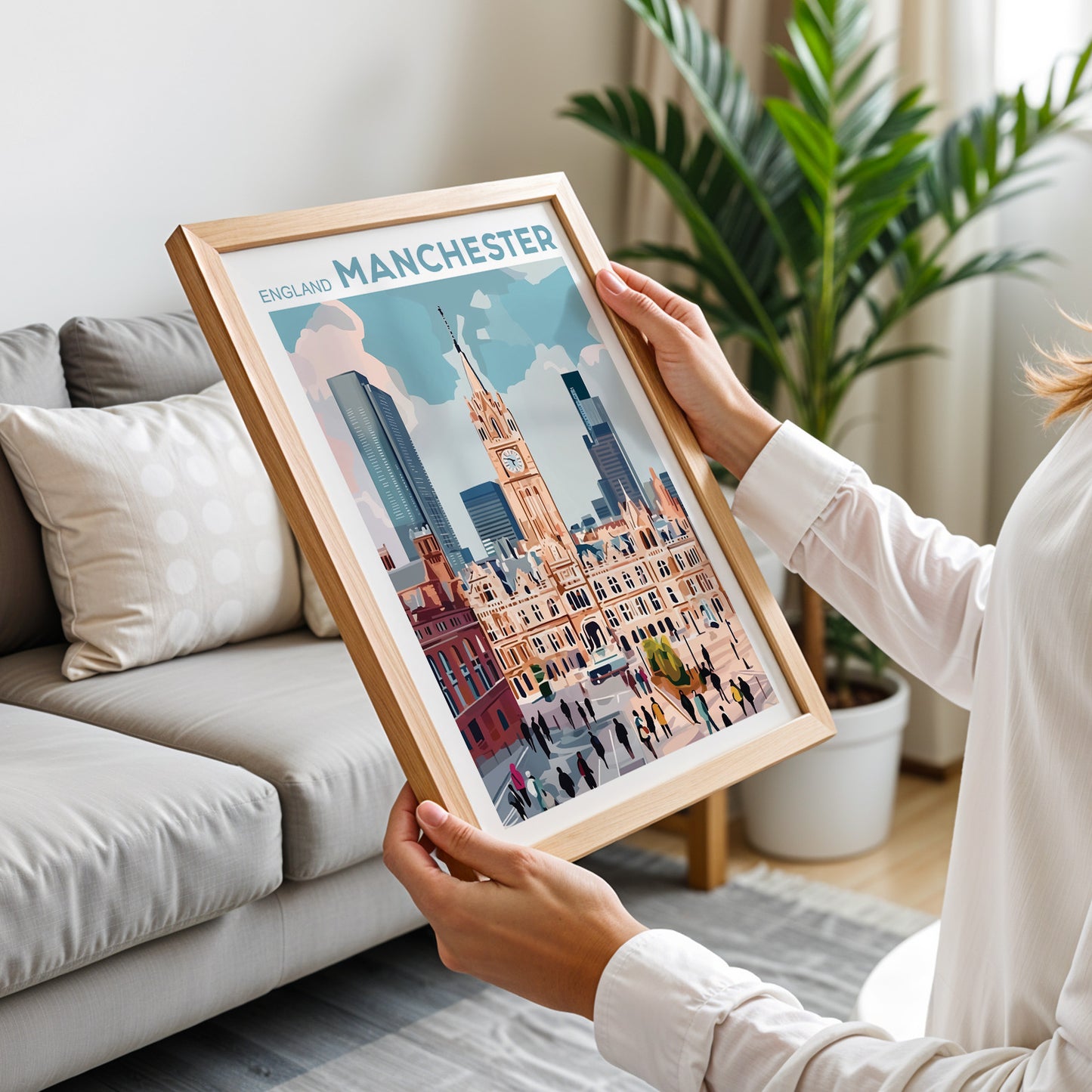 Manchester, UK Poster