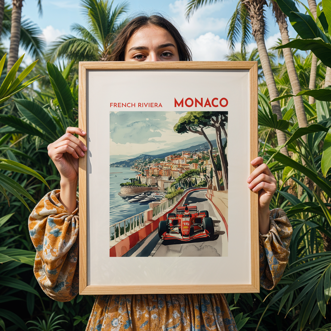Monaco Poster – French Riviera