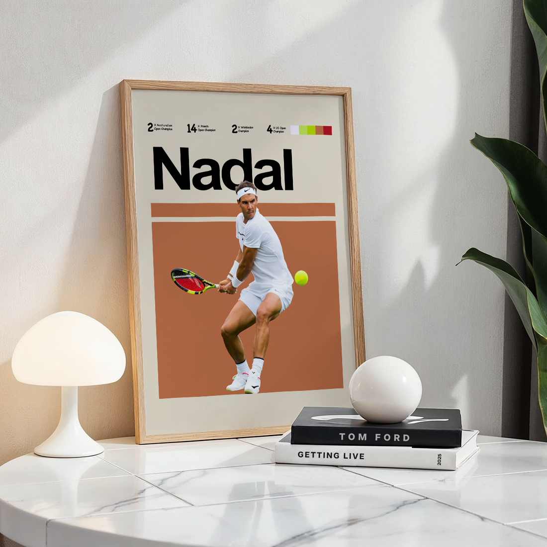 Rafael Nadal Tennis Poster