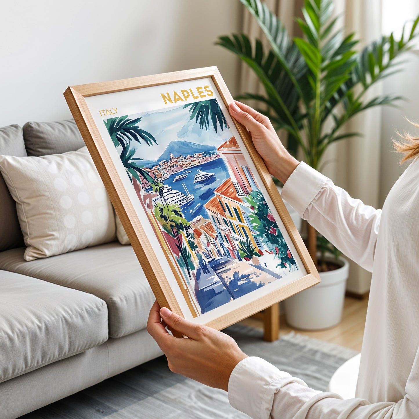 Naples, Italy Poster