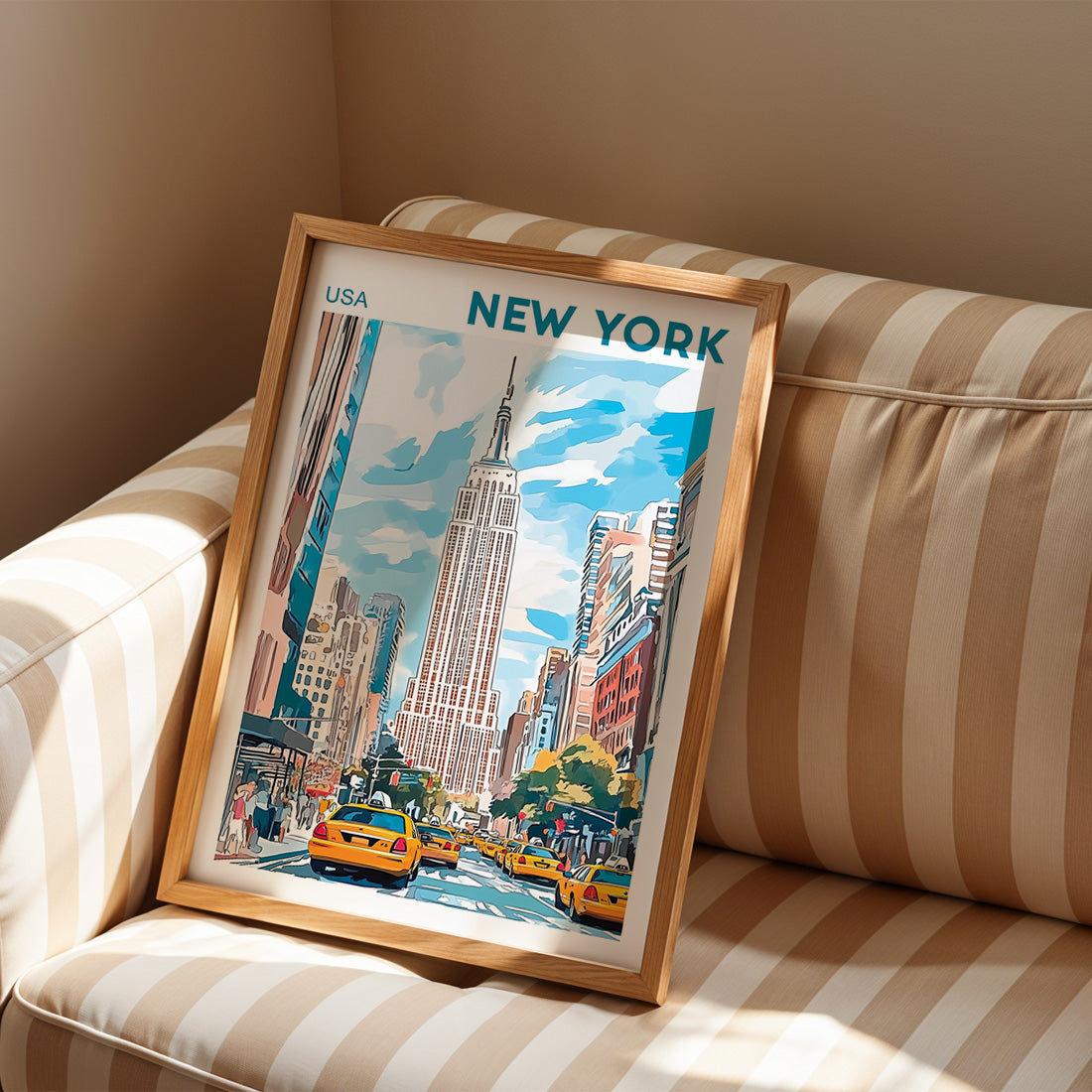 New York City, Manhatten Poster