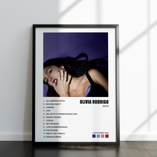 Olivia Rodrigo Album Poster