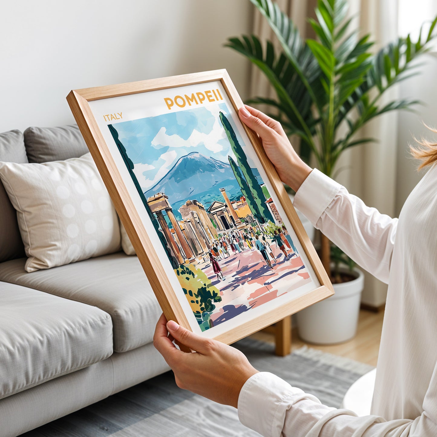 Pompeii, Italy Poster