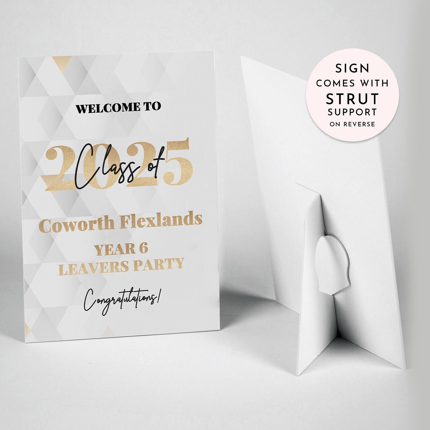 Personalised School Leavers Party Selfie Frame
