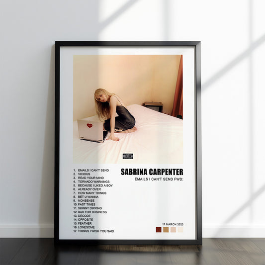 Sabrina Carpenter Album Poster