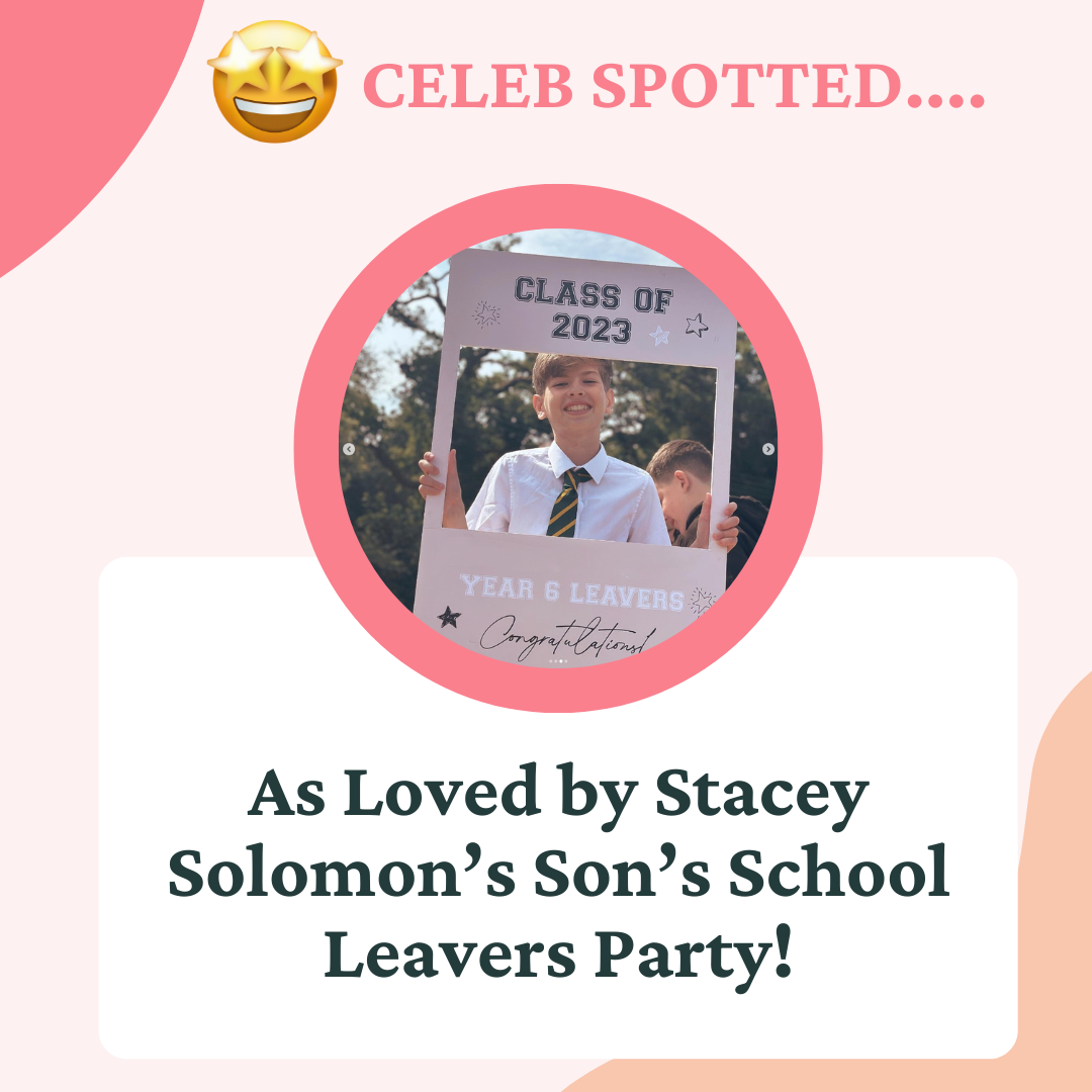 Class of 2025 School Leavers Selfie Frame and Party Sign