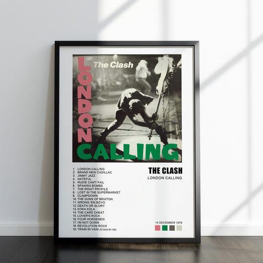 The Clash Album Poster