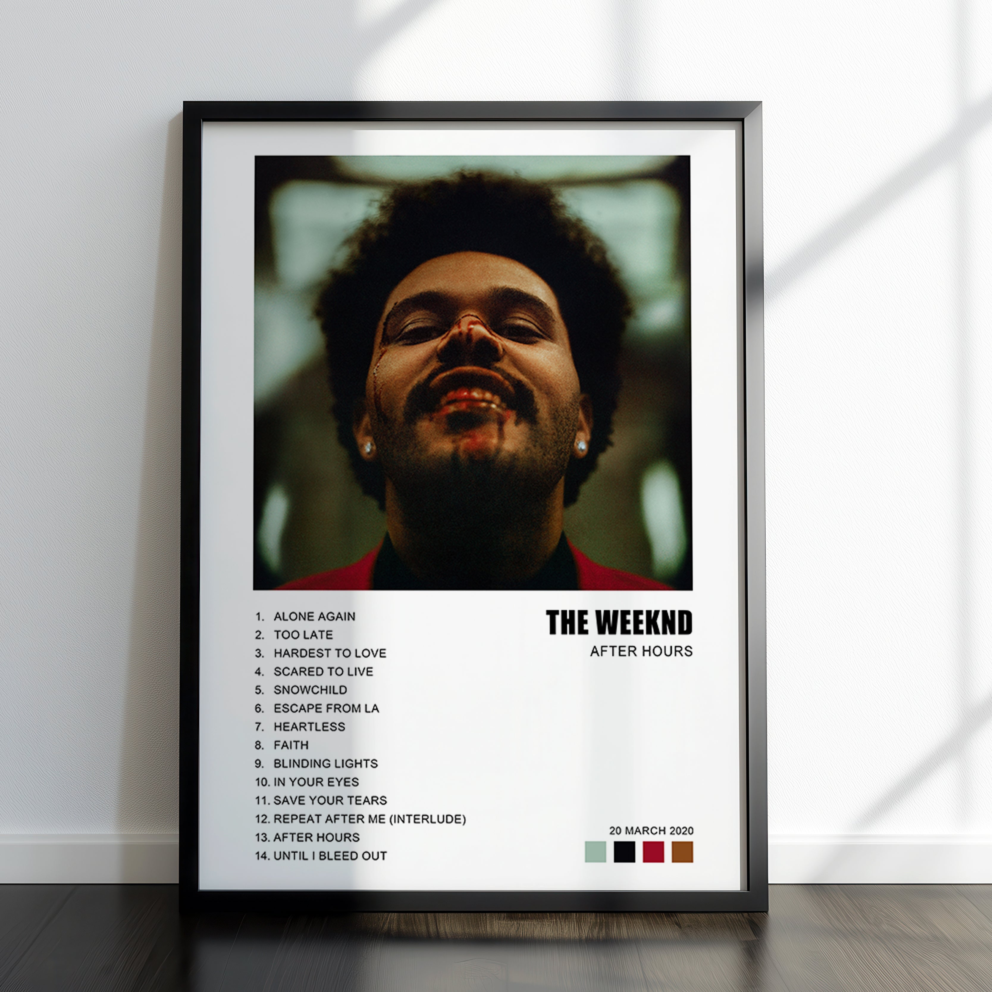The Weeknd Album Cover Poster Smart Party Shop the-weeknd-album-cover-poster-smart-party-shop
