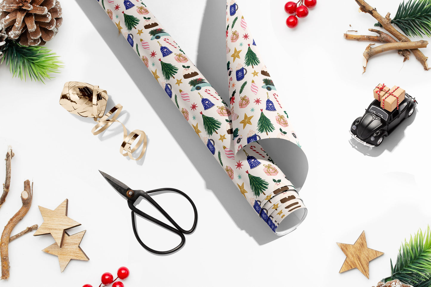 Personalised Christmas Wrapping Paper, Luxury Gift Wrap, Christmas Wrapping Paper, Gift Wrapping, Wrapping paper for kids, Xmas Gift Wrap