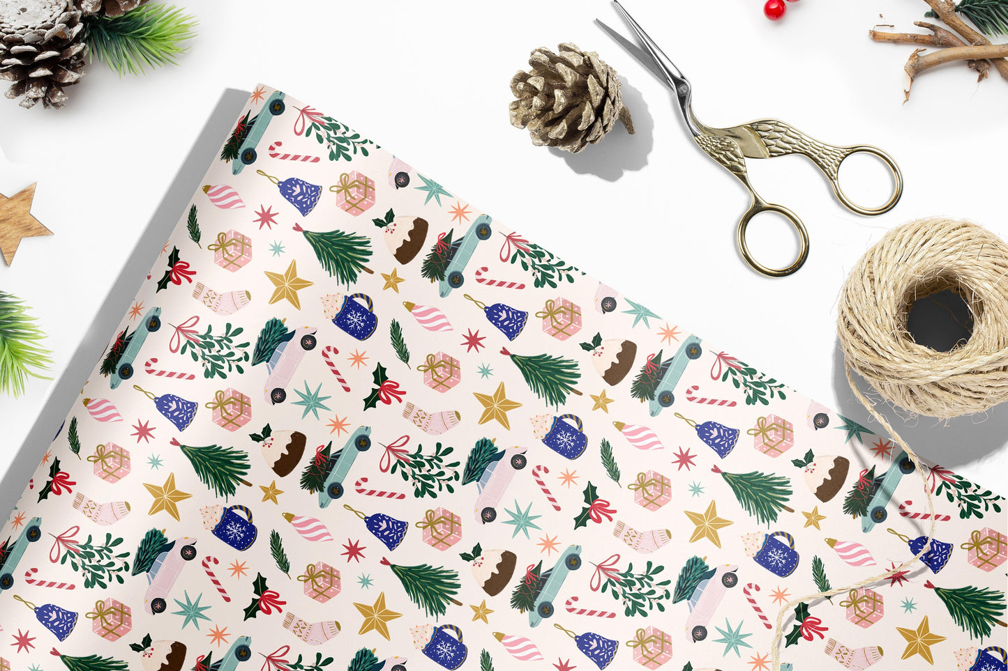 Personalised Christmas Wrapping Paper, Luxury Gift Wrap, Christmas Wrapping Paper, Gift Wrapping, Wrapping paper for kids, Xmas Gift Wrap