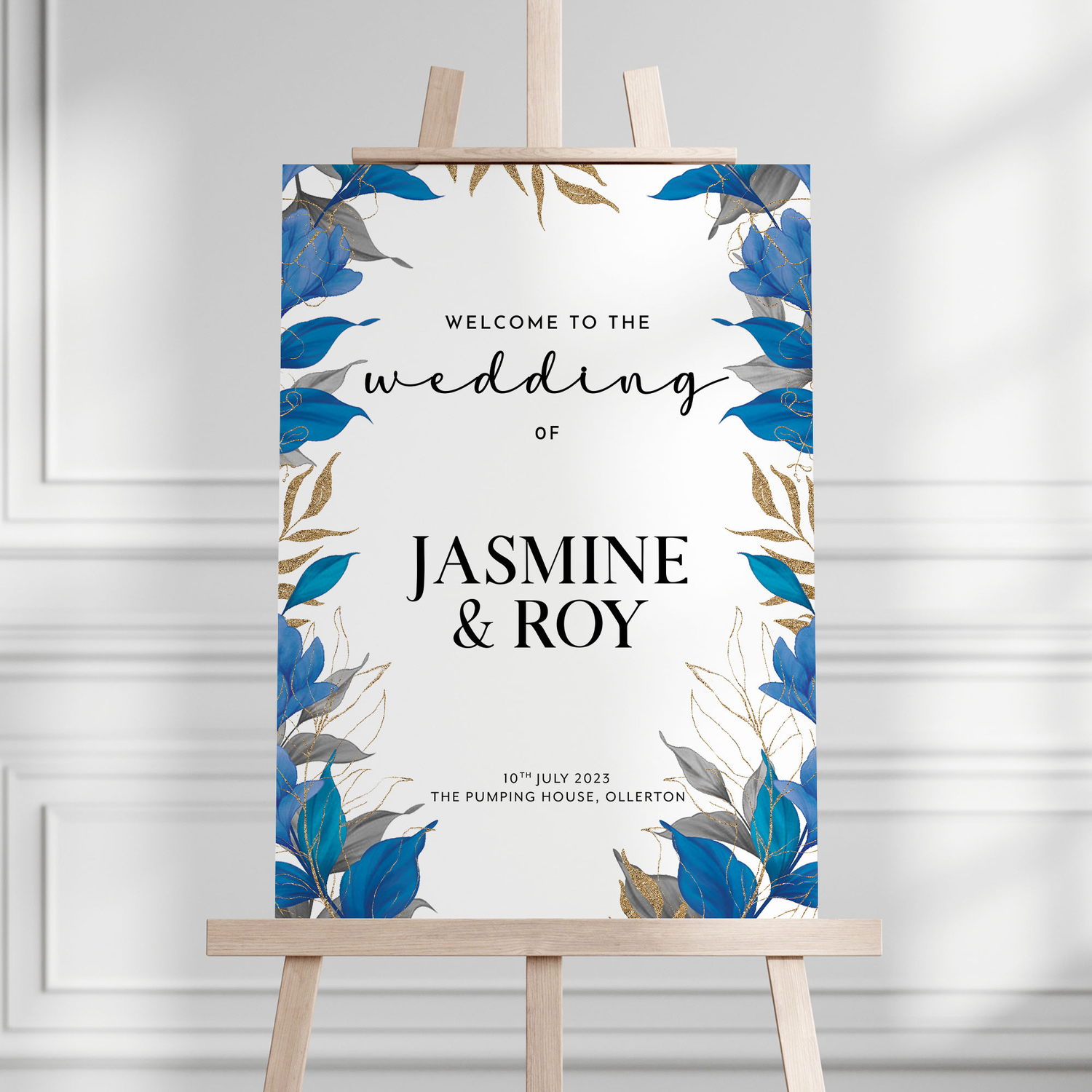 Blue and Grey Wedding Collection