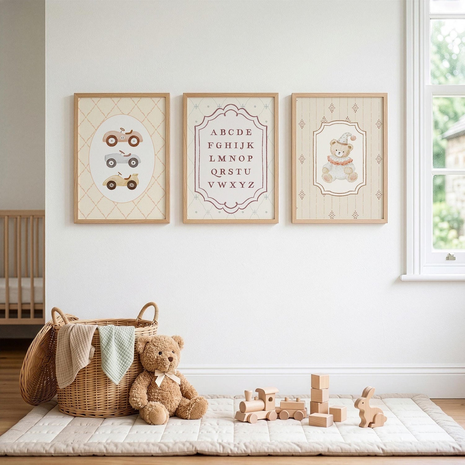 Vintage Nursery Wall Art