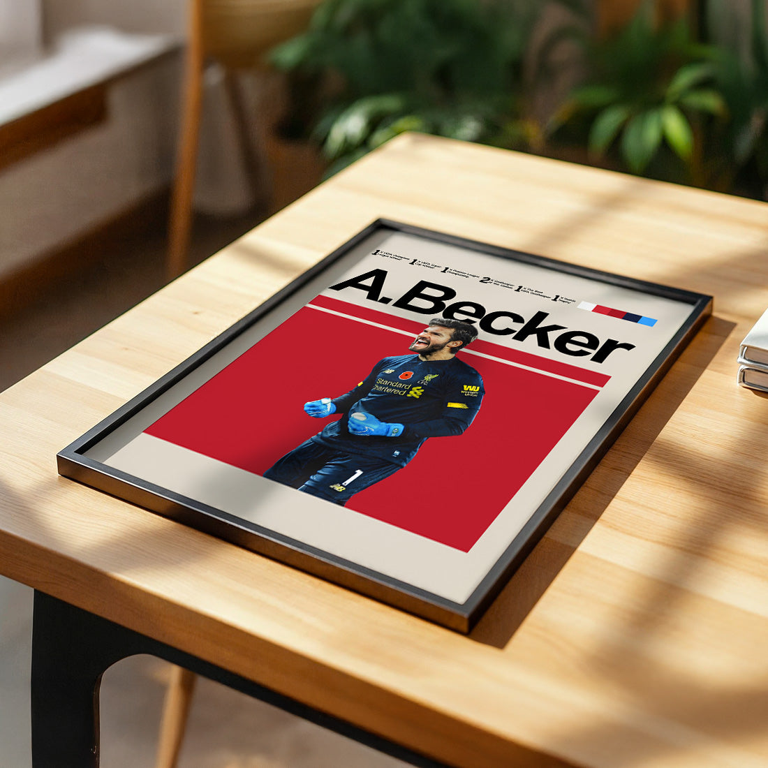 Liverpool - Alisson Becker Poster