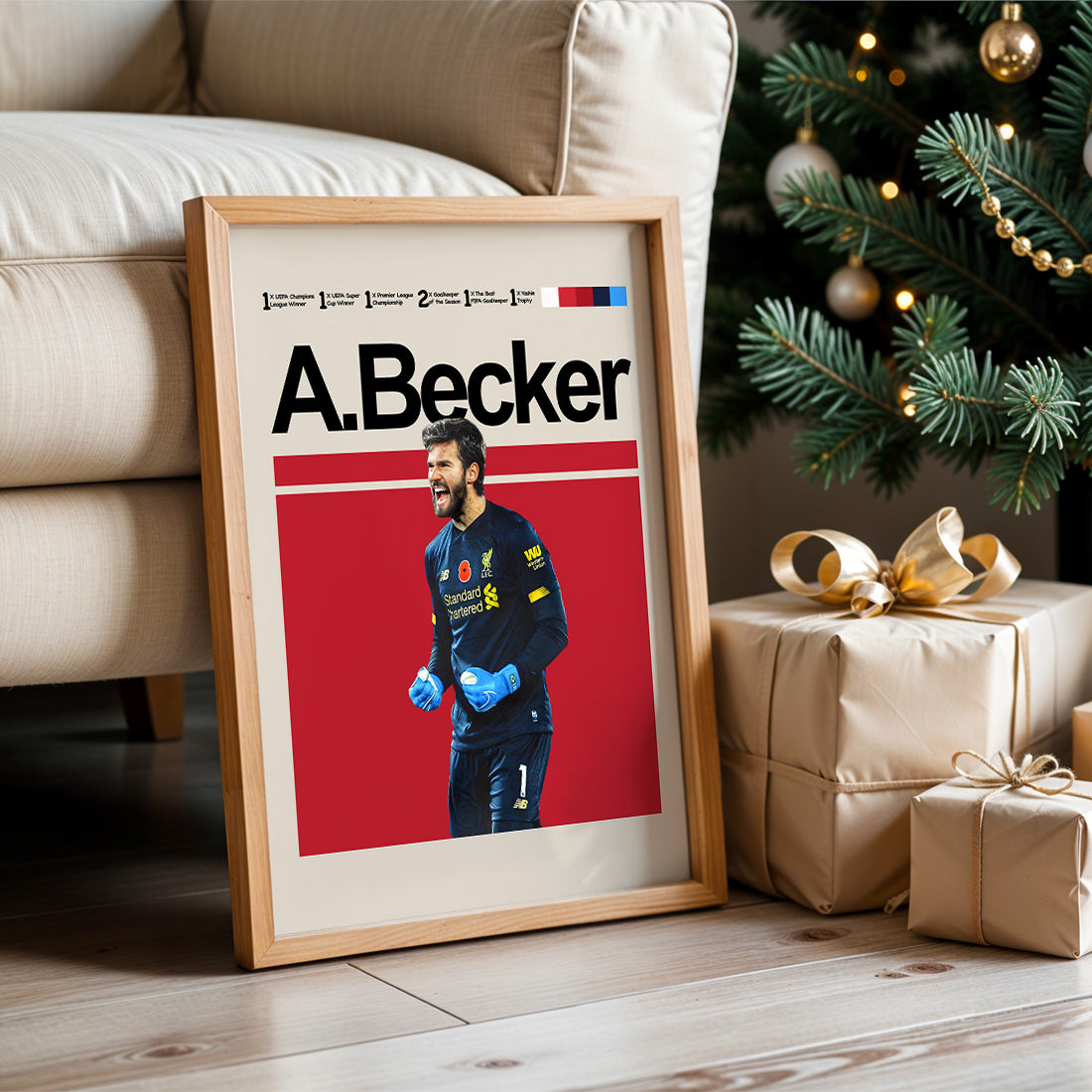 Liverpool - Alisson Becker Poster