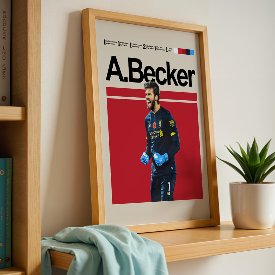 Liverpool - Alisson Becker Poster
