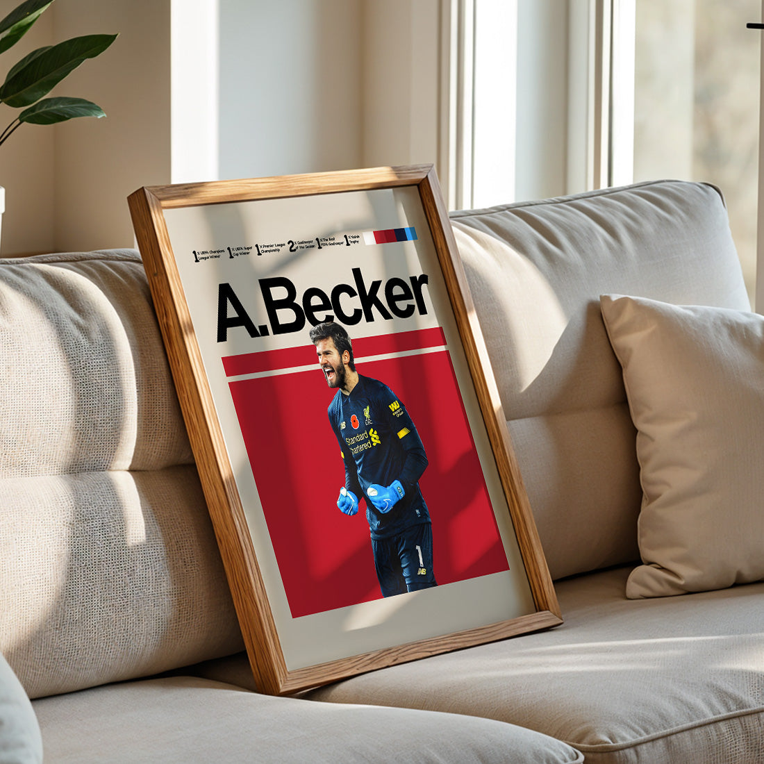 Liverpool - Alisson Becker Poster