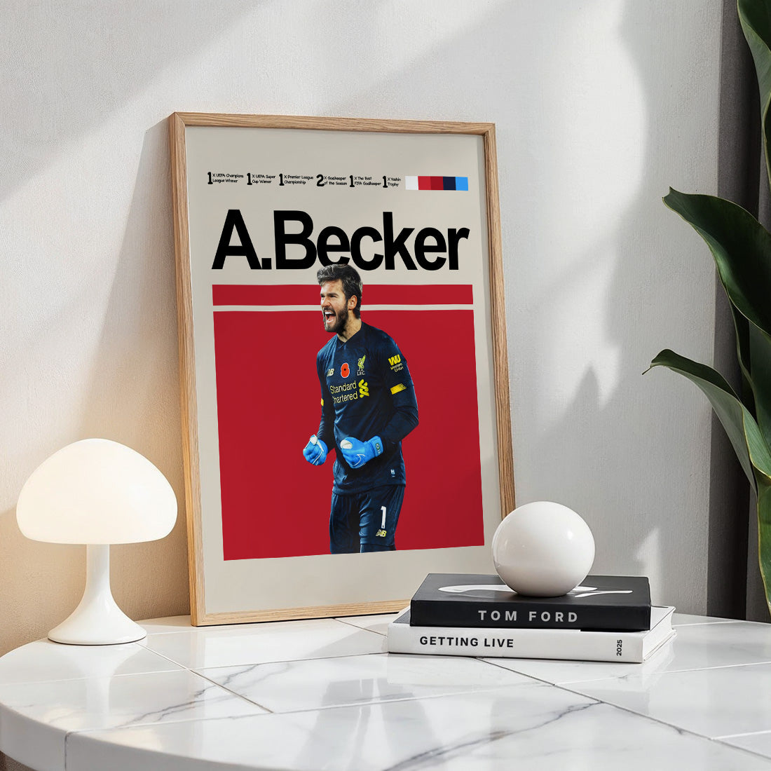 Liverpool - Alisson Becker Poster