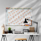 Academic A1 Printed Wall Calendar 2025-2026,  Retro Design