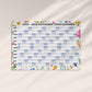 A1 Student Academic Wall Calendar 2025-2026