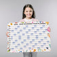 A1 Student Academic Wall Calendar 2025-2026