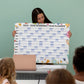 A1 Student Academic Wall Calendar 2025-2026