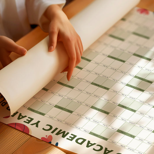 Academic Wall Planner 2025-2026