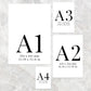 Navy Wedding Table Plan