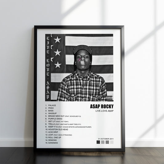 A$AP Rocky Album Poster