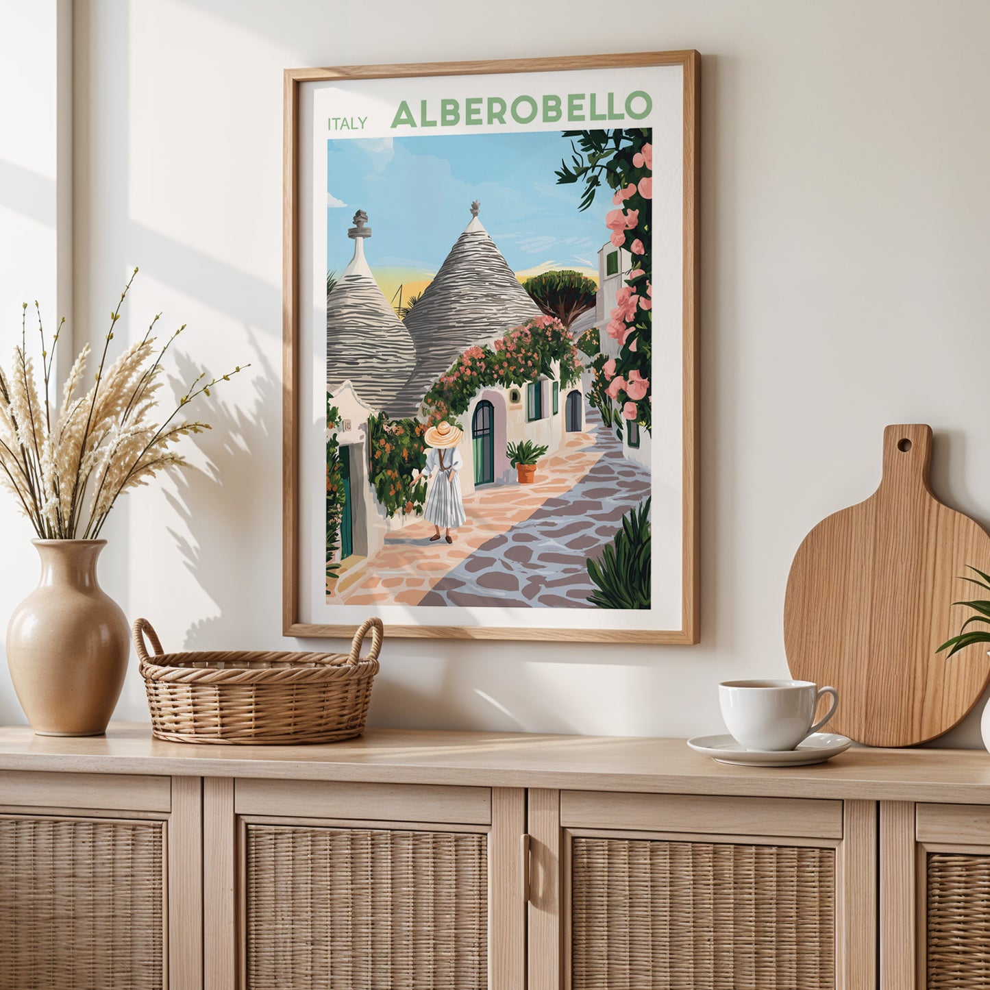 Alberobello, Italy Poster
