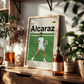 Carlos Alcaraz Tennis Poster
