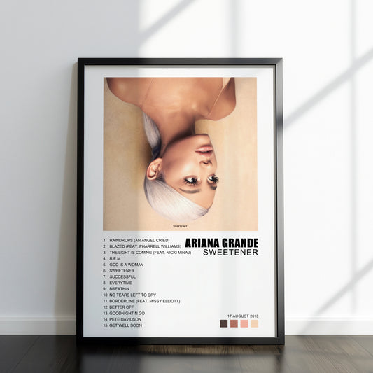 Ariana Grande Album Poster
