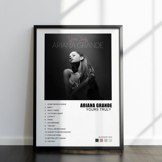 Ariana Grande Album Poster