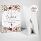 Blush Rose First Holy Communion Welcome Sign