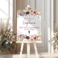 Blush Rose First Holy Communion Welcome Sign