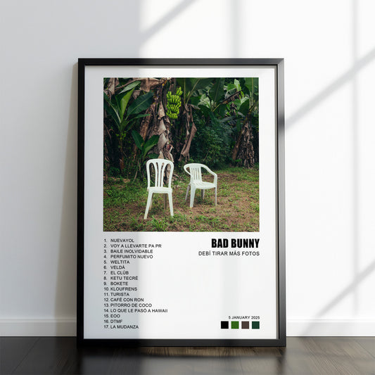 Bad Bunny Album Poster