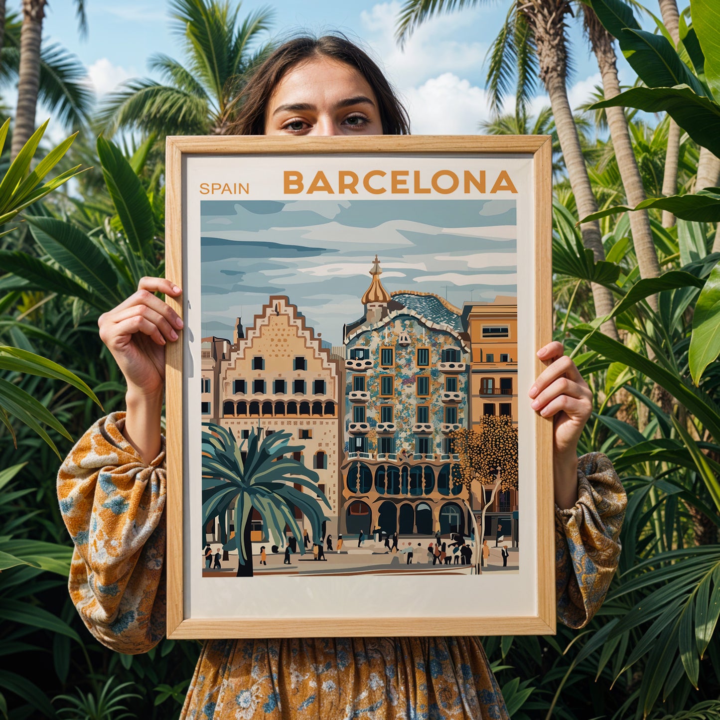 Barcelona, Spain Poster