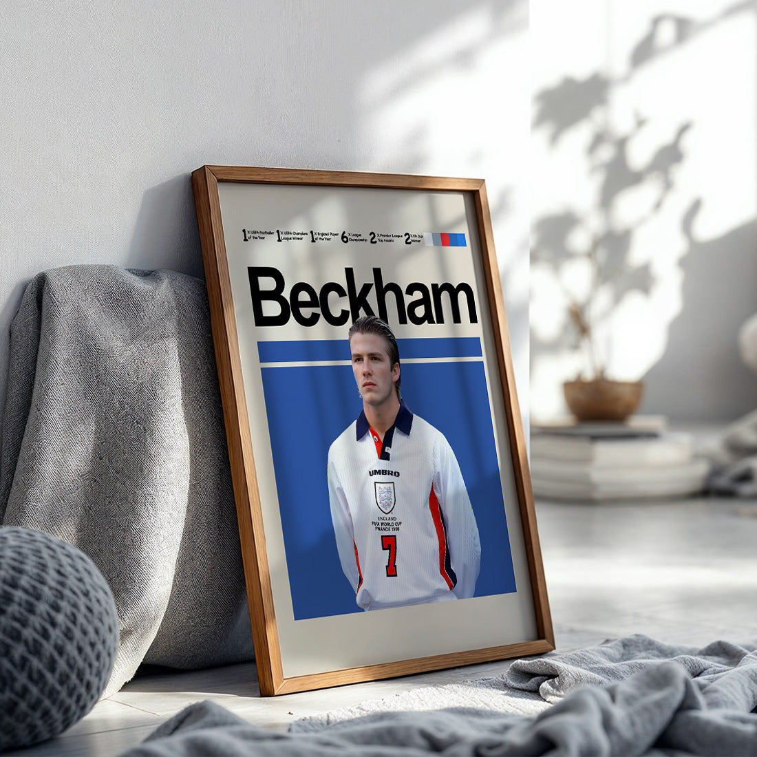 Legends – David Beckham Poster (Manchester United)