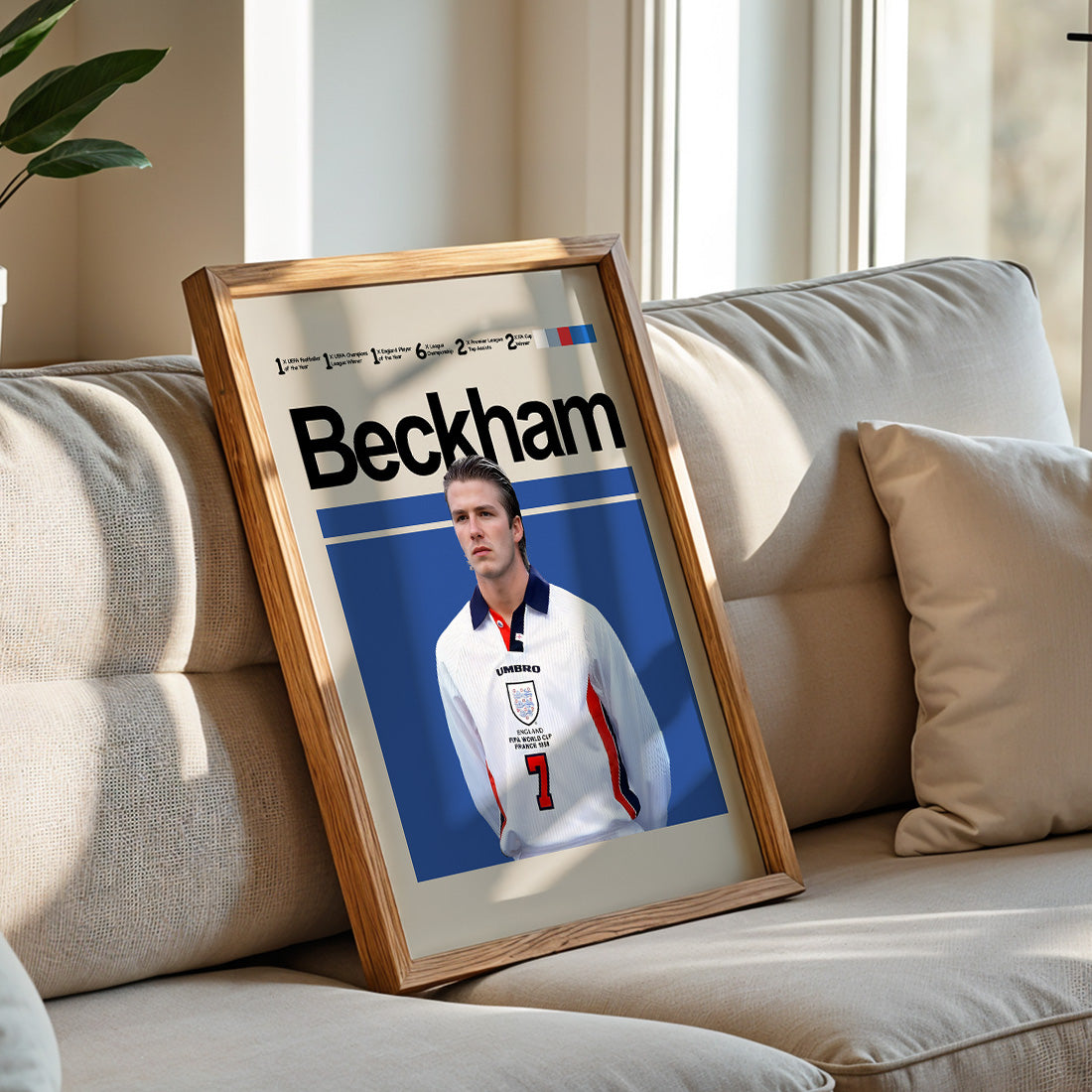 Legends – David Beckham Poster (Manchester United)