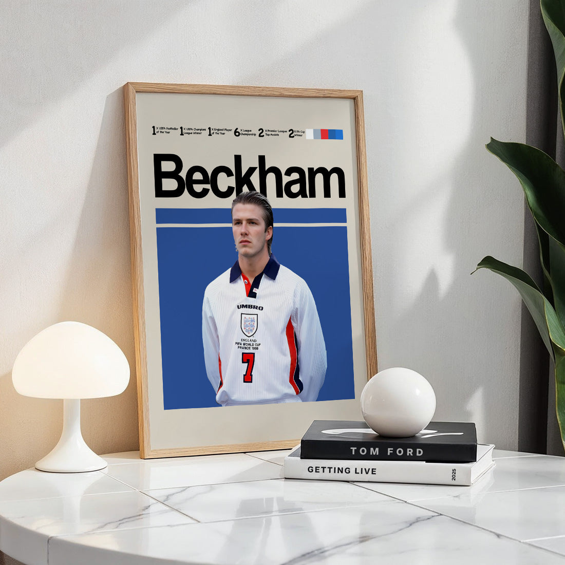 Legends – David Beckham Poster (Manchester United)