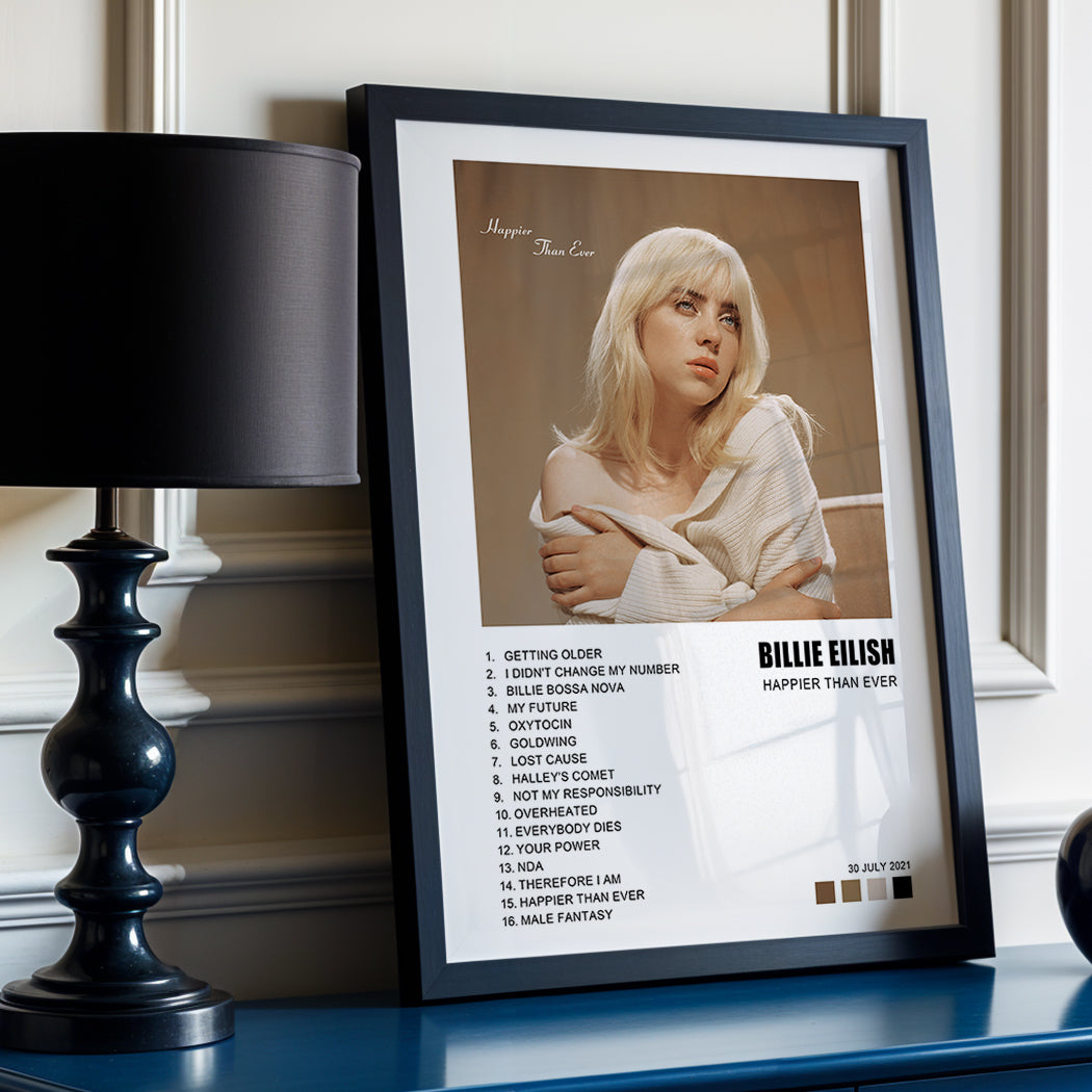 Billie Eilish Album Cover Poster