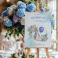Blue Peter Rabbit Christening, Baptism or 1st Birthday Welcome Sign