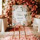 Blush Floral Hen Party Welcome Sign
