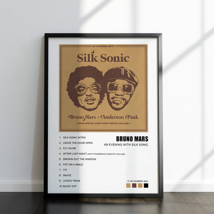 Bruno Mars Album Poster